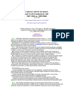 Contractul Colectiv de Munca La Nivel National 2007-2010 (Denuntat)