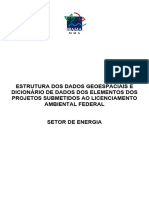 2022-09-06 Estrutura e Dicionario de Dados Do Setor de Energia