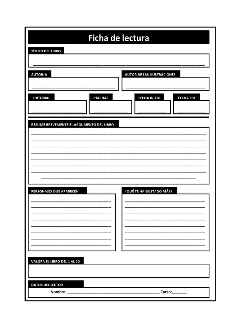 Ficha de Lectura | PDF