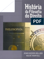 Resumo Historia Da Filosofia Do Direito Jean Cassien Billier Aglae Maryioli