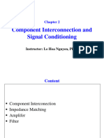 Chapter 2 - Component Interconnection and Signal Conditioning - Part1