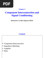 Chapter 2 - Component Interconnection and Signal Conditioning - Part1