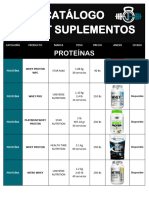 Catálogo Jes Fit Suplementos