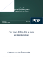 Aula V Ordem Econômica Constitucional (31.07.2023) - Profa. Carolina Fidalgo