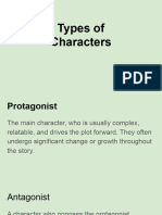 Types of Characters 