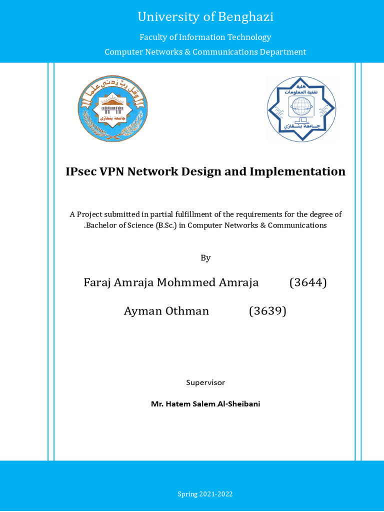 IPsec VPN Network Design and Implementation | PDF