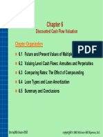 Discounted Cah Flow Valuation Chapter 6