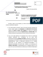 Exp. 00083-2019-CUMPLIMIENTO DE MANDATO JUDICIAL EN C.COSA JUZGADA