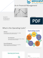 Operating Cycle in Financial Management