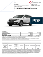 Proforma CRV Luxury 2021