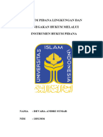 11 - Devara Andre Sumar - 18513036 - TL C - Hukum Pidana Lingkungan Dan Penegakan Hukum Melalui Instrumen Hukum Pidana