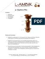 Anleitung Alquitara Plus