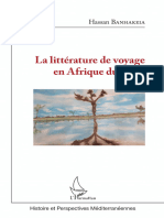 (Collection Histoire Et Perspectives Méditerranéennes) Banhakeia, Hassan - La Littérature de Voyage en Afrique Du Nord-L'Harmattan (2018)