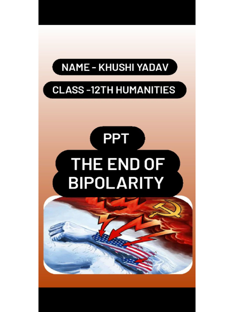 The End of Bipolarity | PDF