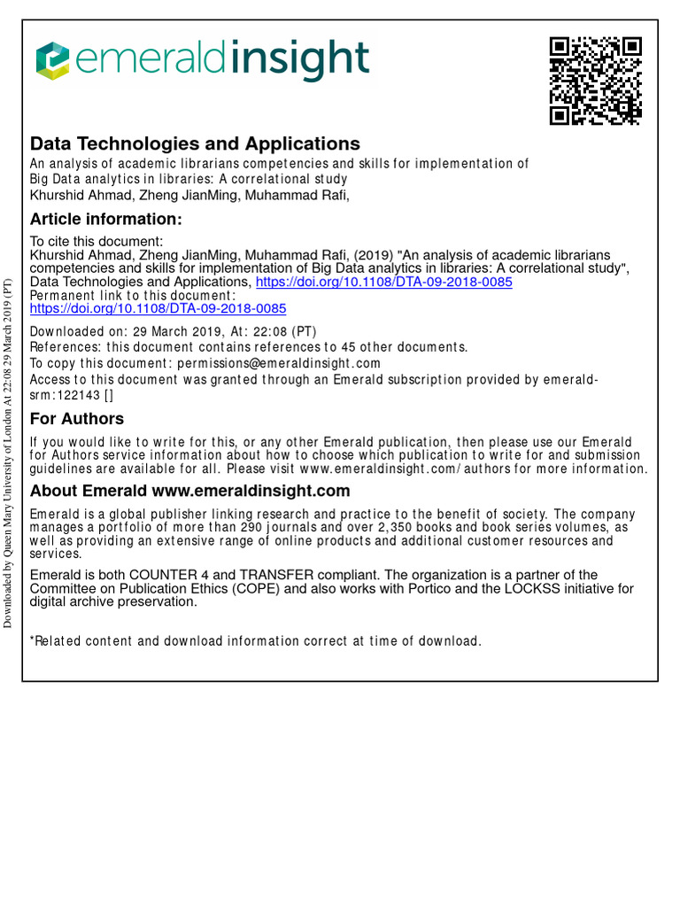 Big data libraries pak2019 pdf big data data