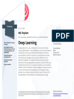 Deep Learning: Md. Rayhan