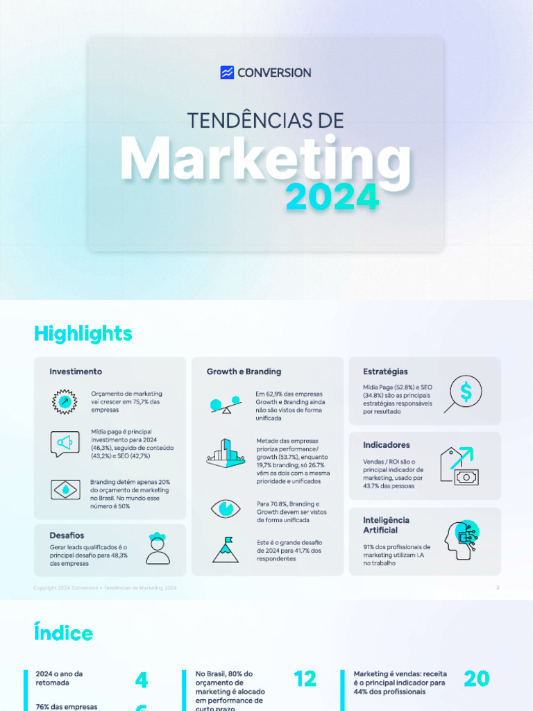 Tendências de Marketing para 2024 | PDF