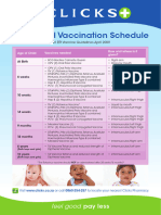 Vaccination Schedule