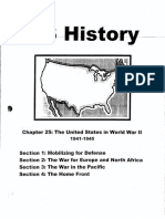 Us History Class Packets CH 25