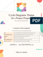 Cycle Diagrams Theme For A Project Proposal by Slidesgo