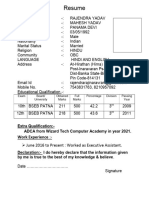 Rajendra Biodata