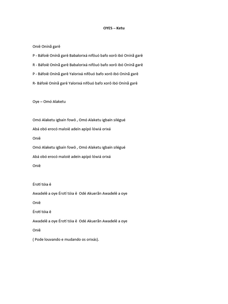 OYES - 1 Ketu | PDF