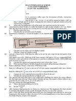 Class-8 Maths Case Study Worksheet (Annual Exam 2023-2024) 2