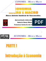 Transparências - ECONOMIA Micro e Macro - Parte I