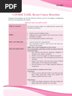 OSCE Guide: Breast Lump History | PDF