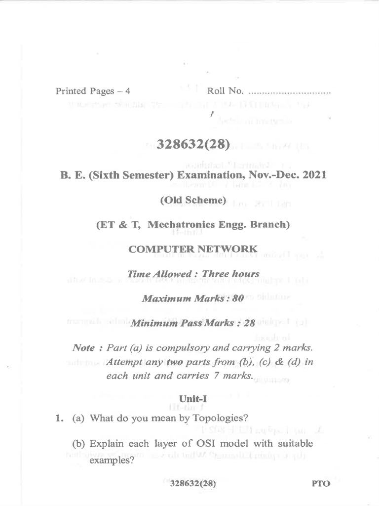 Computer Network | PDF