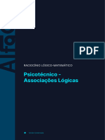 Psicotécnico - Associações Lógicas: Raciocínio Lógico-Matemático