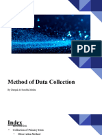 Data Collection - R1