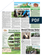 Plant A Family Garden and Live Healthier: Desert Group Qatar
