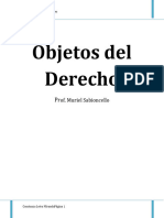 Objetos Del Derecho: Of. Muriel Sabioncello