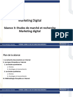 SÃ©ance 3 Etudes de Marchã© Et Recherche Marketing Digital