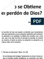 Cómo Se Obtiene El Perdón de Dios