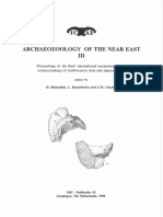 An Onvestigation Into The Origins of Domestic Sheep in The Southern Levant - ICAZ 1998 - Horwitz & Ducos