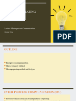 Lec 9 IPC, Message Passing