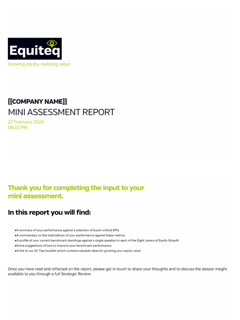 MiniAssessment Null 2024 02 22 | PDF