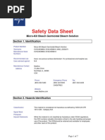 Great Value Bleach MSDS Sheet | PDF | Personal Protective Equipment | Water