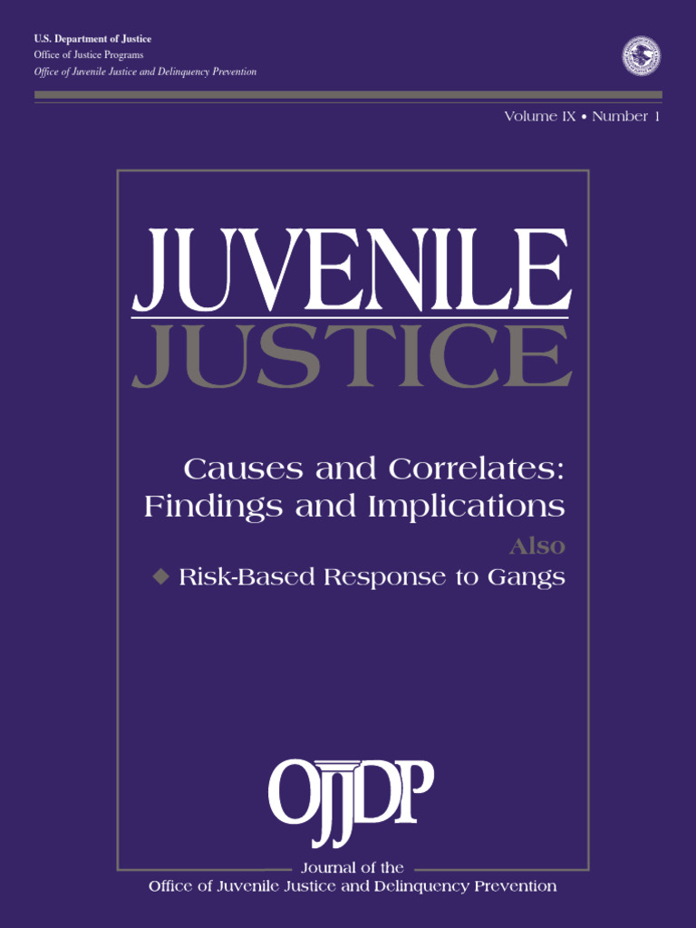 Causes and Correlates of Delinquency | PDF | Juvenile Delinquency ...