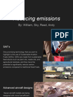 Reducing Emissions-W, A, S, R