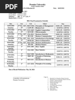 Aat Examination Timetable 2024 2025 Sem 1 (2) (1) . | PDF | Accounting ...