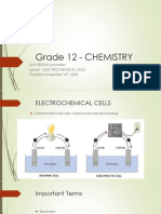 12 - Chemistry - 231116 - Voltaic Cells