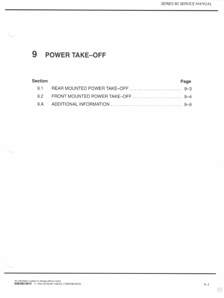 9 Power TakeOff PDF