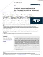 Francesca Sperotto Assessment and Management Of