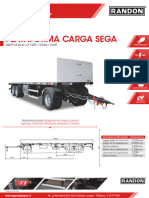 Plataforma Carga Sega: Remolque