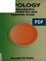 Topology An Introduction To The Point-Set and Algebraic - Kahn, Donald W., 1935 - 1995 - New York Dover - 9780486686097 - Anna's Archive