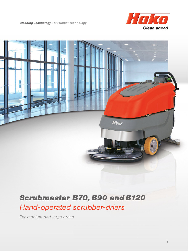 Sauglippen-Set Für Hako Hakomatic B90-700 / Scrubmaster B90-750 – Polyurethan, Made In Germany