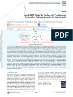 Dhumal Et Al 2020 Experimentally Validated Qsar Model For Surface Pka Prediction of Heterolipids Having Potential As